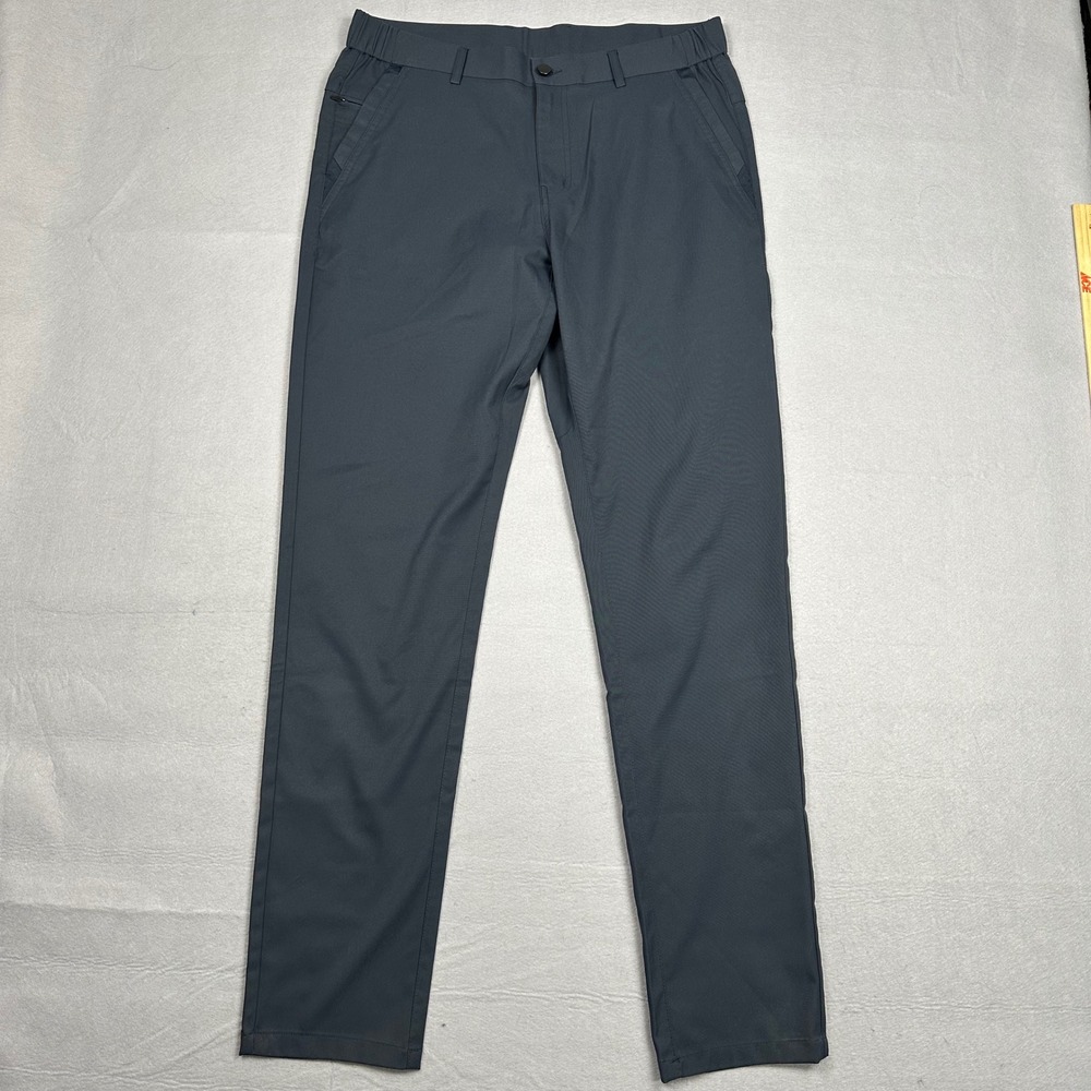 Jack Archer Jetsetter Tech Pants Deep Blue 33x34 Slim Straight Performance